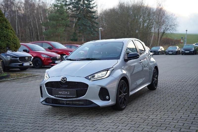 Neu Mazda 2 Homura-Line 116 PS (85 kW) 2026 Silber Limousine