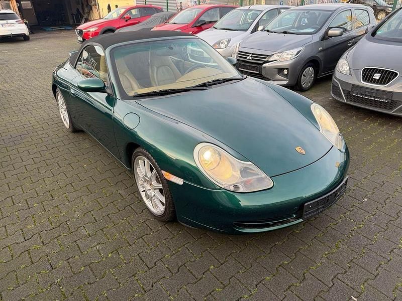 Gebraucht Porsche 911 Carrera Cabriolet 300 PS (220 kW) 2001 Grün Cabrio