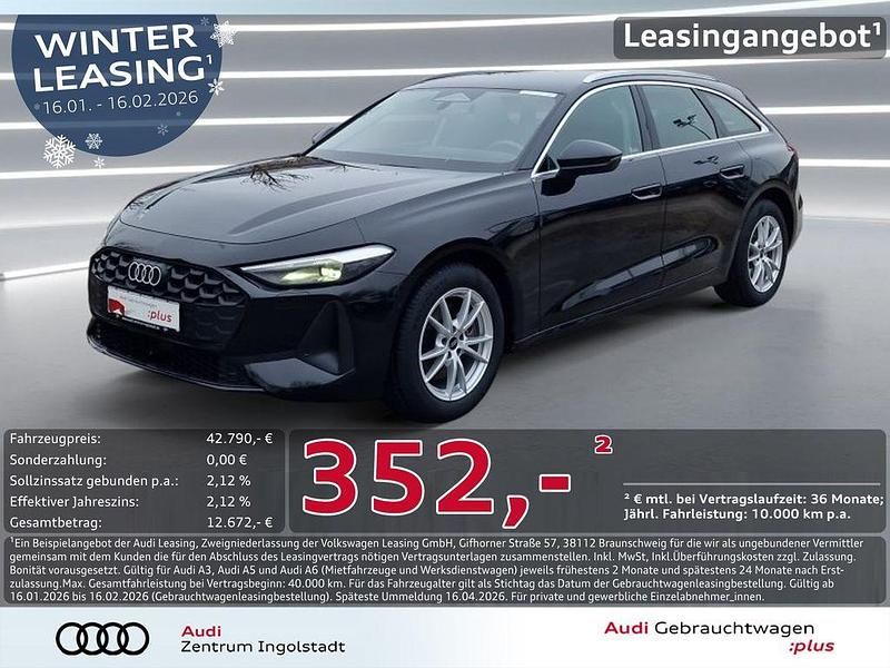 Schwarz metallic Gebraucht 2025 Audi A5 Design Kombi | 42.790 € - Bild 1/3