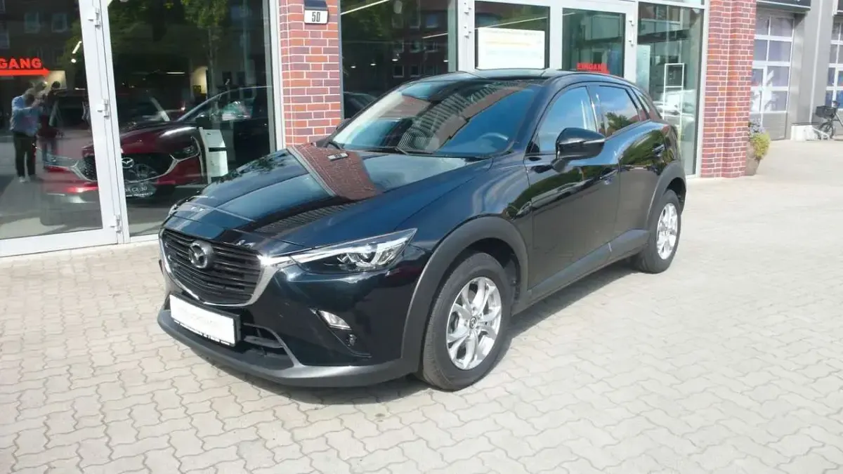 Gebraucht Mazda CX-3 Selection 121 PS (88 kW) 2021 Onyxschwarz metallic SUV