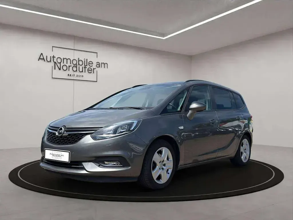 Gebraucht Opel Zafira Tourer Edition 120 PS (88 kW) 2018 Quarz grau Van / Kleinbus