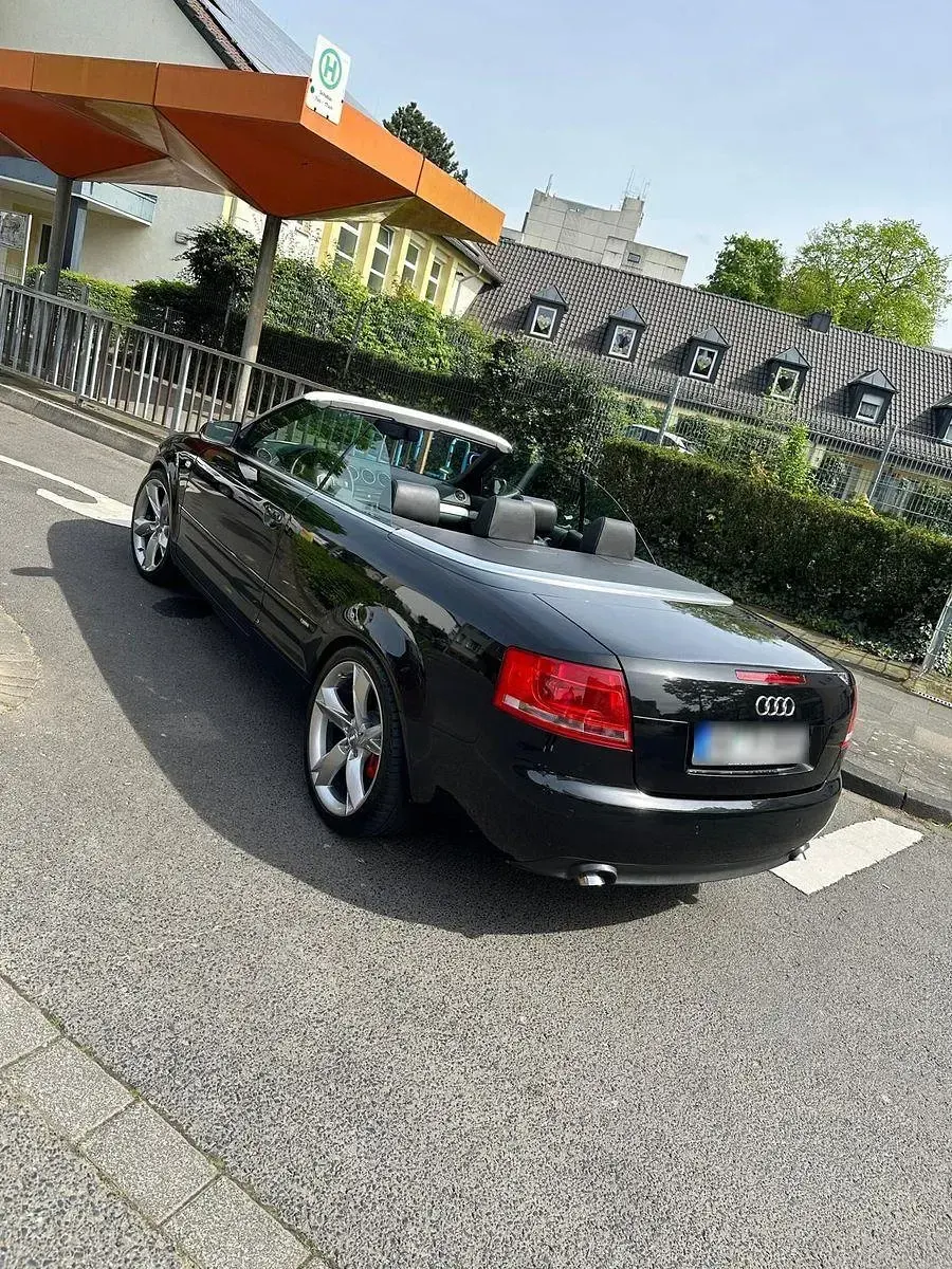 Gebraucht Audi A4 Cabriolet S-Line 179 PS (131 kW) 2008 Schwarz Cabrio