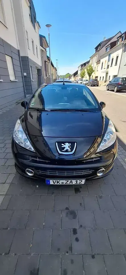 Gebraucht Peugeot 207 CC Sport 120 PS (88 kW) 2008 Schwarz Cabrio