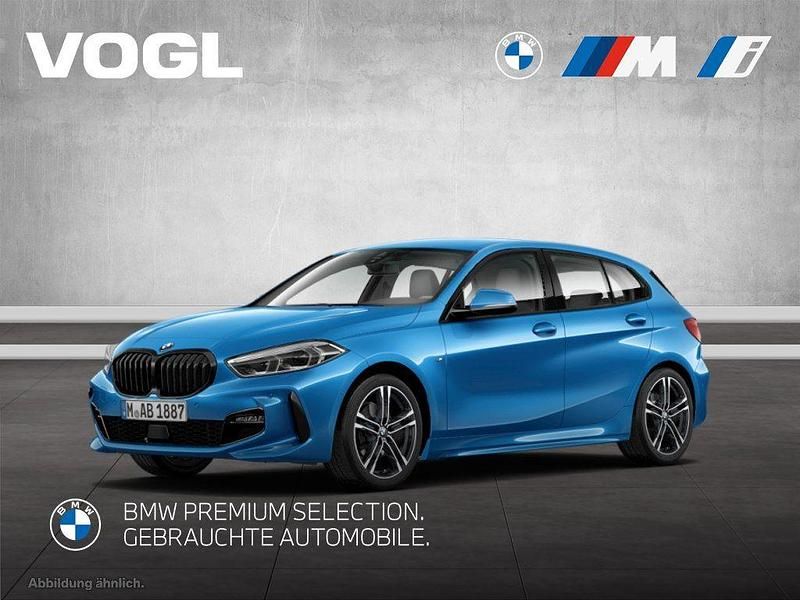 M misano blau Gebraucht 2023 BMW 118 Sport Line Kleinwagen | 24.490 € (Fairer Preis) - Bild 1/4