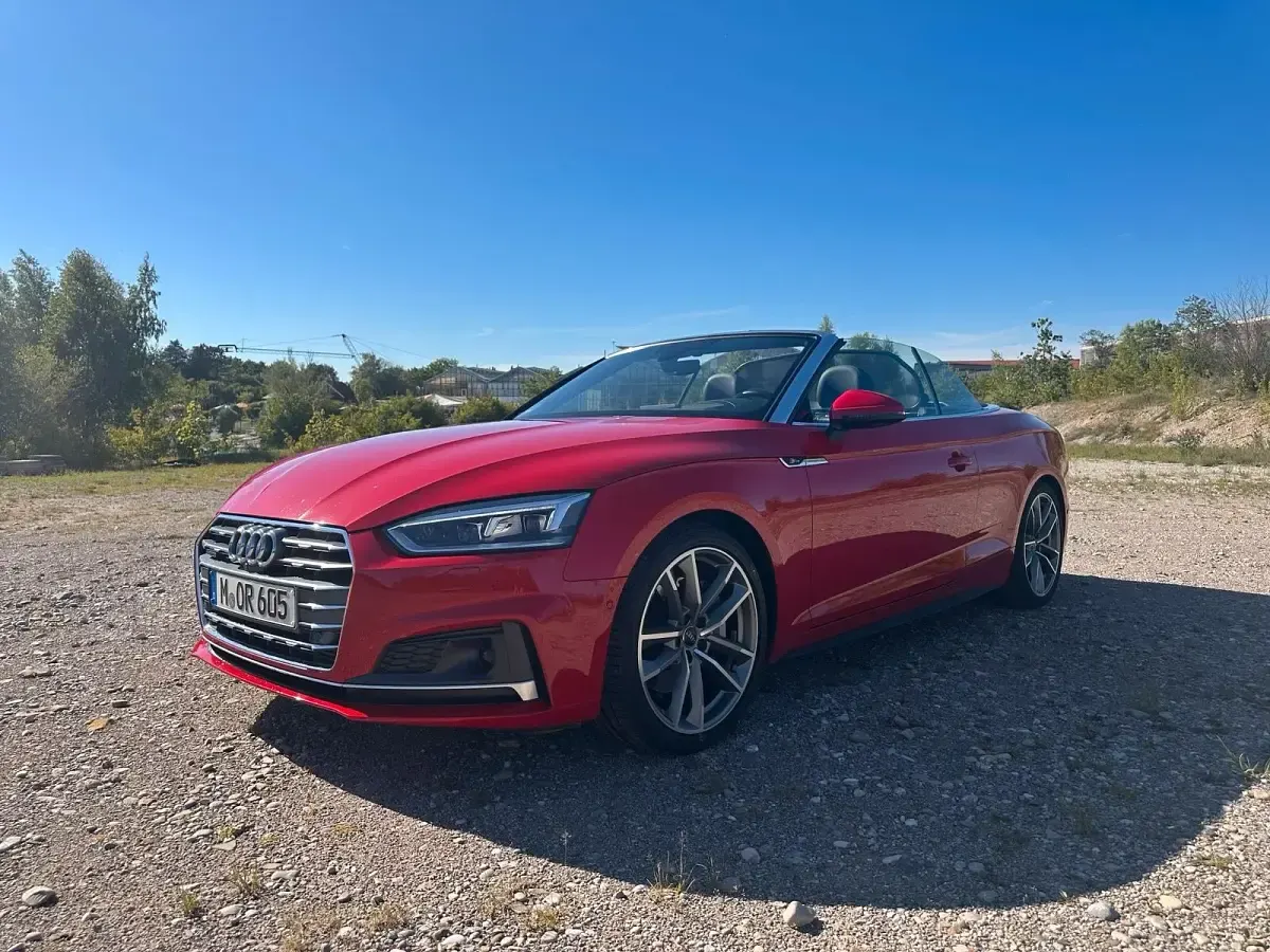 Gebraucht Audi A5 Cabriolet S-Line 245 PS (180 kW) 2019 Rot Cabrio