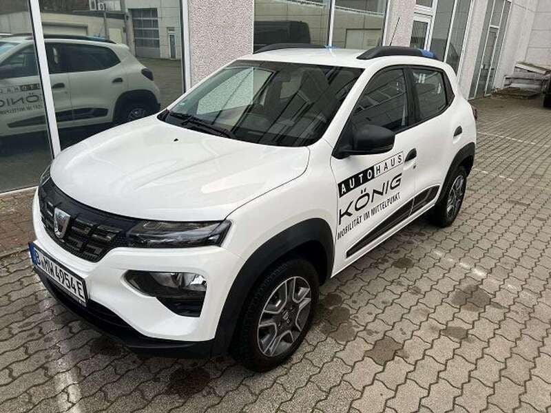 Polar weiß Gebraucht 2021 Dacia Spring Business Kleinwagen | 9.996 € (Fairer Preis) - Bild 1/4