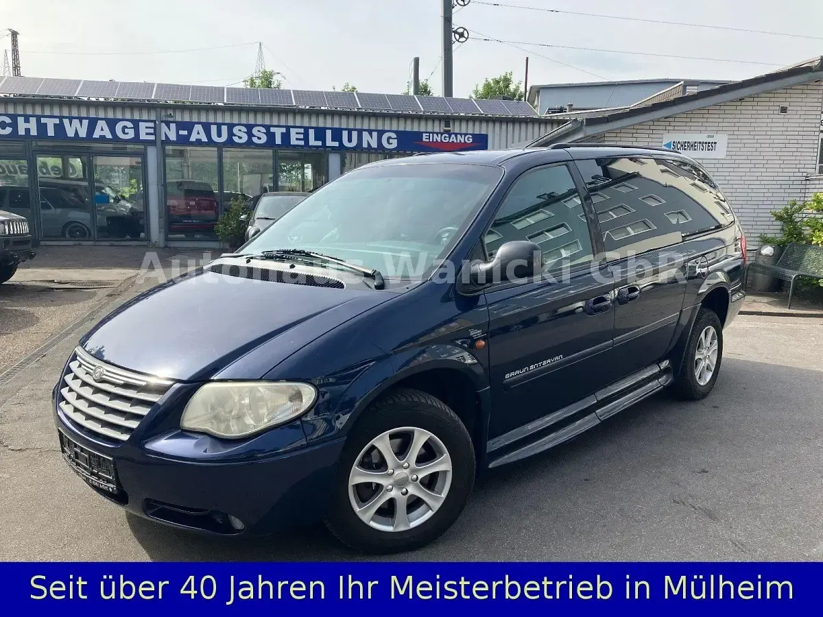 Gebraucht Chrysler Grand Voyager Limited 150 PS (110 kW) 2007 Blau Van / Kleinbus