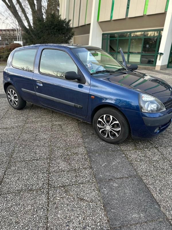 Gebraucht Renault Clio II 2002 Blau Kleinwagen