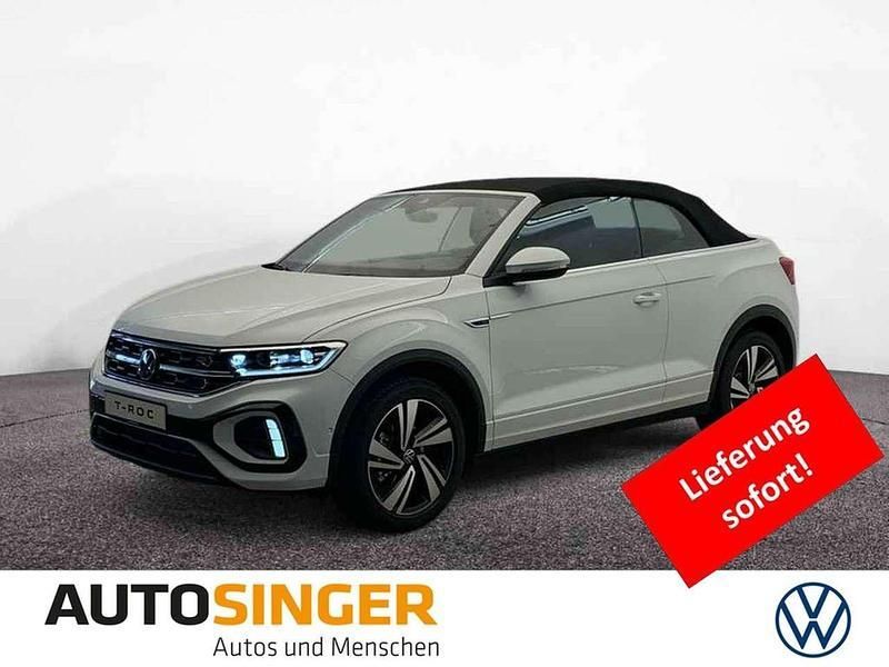 Weiß Gebraucht 2025 VW T-Roc Cabriolet R-line Cabrio | 38.880 € (Etwas zu teuer) - Bild 1/4