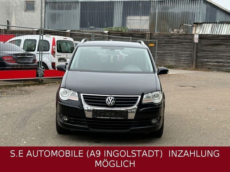 Gebraucht VW Touran United 140 PS (102 kW) 2009 Schwarz Van / Kleinbus