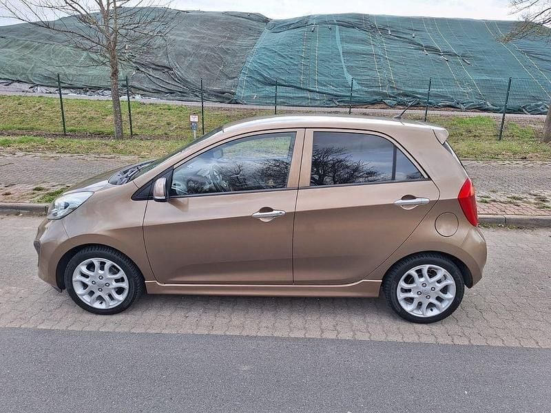 Gebraucht Kia Picanto Platinum Edition 86 PS (63 kW) 2013 Braun Kleinwagen