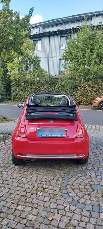 Gebraucht Fiat 500C 65 PS (47 kW) 2017 Rot Cabrio