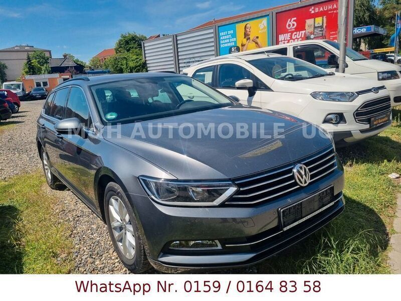 Indiumgrau metallic Gebraucht 2017 VW Passat Comfortline Kombi | 10.499 € (Guter Preis) - Bild 1/4
