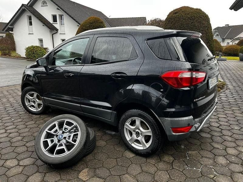 Gebraucht Ford Ecosport Titanium 95 PS (69 kW) 2016 Schwarz SUV