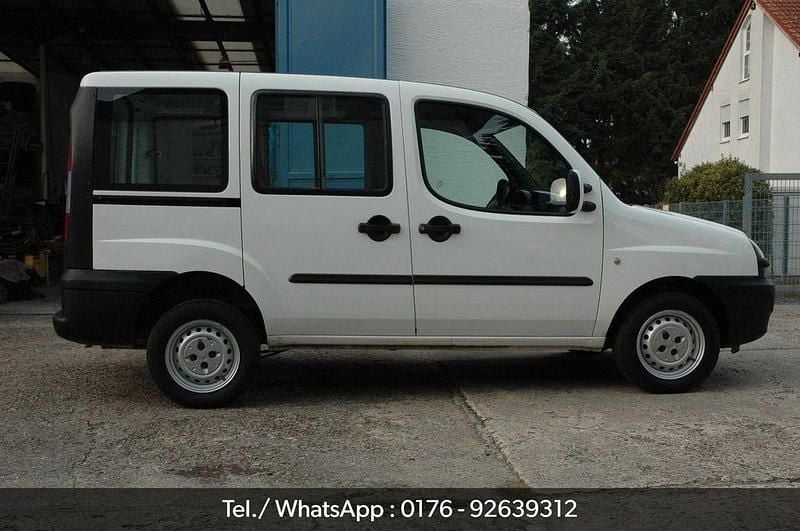 Gebraucht Fiat Doblò 65 PS (47 kW) 2005 Weiß Van / Kleinbus