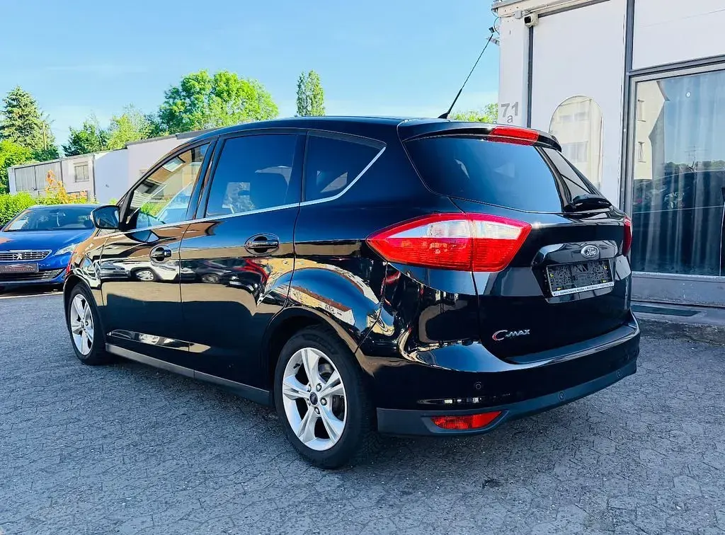 Gebraucht Ford C-MAX Titanium 125 PS (91 kW) 2014 Schwarz Van / Kleinbus