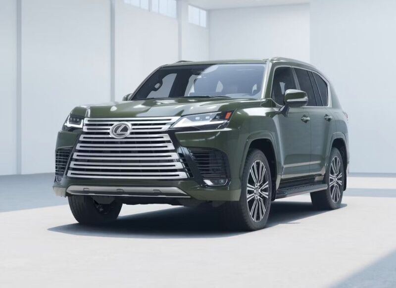 Neu Lexus LX600 Luxury Line 409 PS (300 kW) 2025 Schwarz SUV