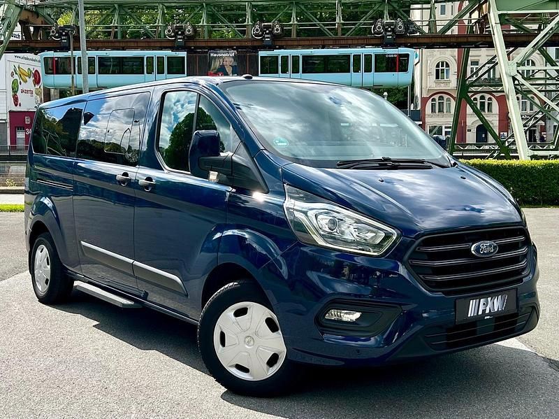 Blau Gebraucht 2019 Ford Transit Custom Kombi | 19.980 € (Teuer) - Bild 1/4