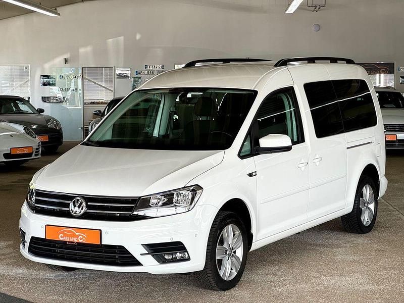 Weiß Gebraucht 2018 VW Caddy Maxi Van / Kleinbus | 24.990 € (Fairer Preis) - Bild 1/4