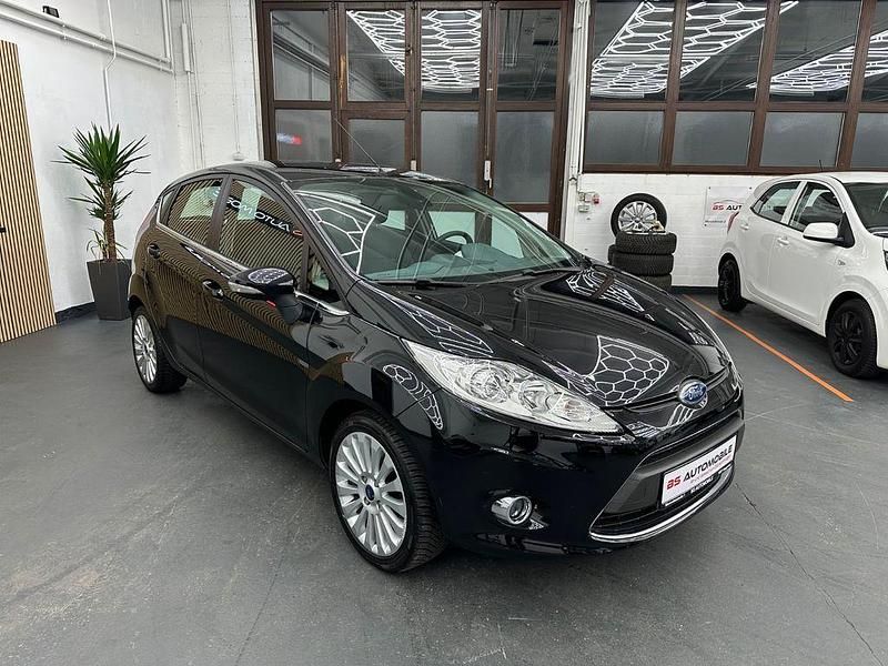 Gebraucht Ford Fiesta Titanium 82 PS (60 kW) 2009 Schwarz Kleinwagen