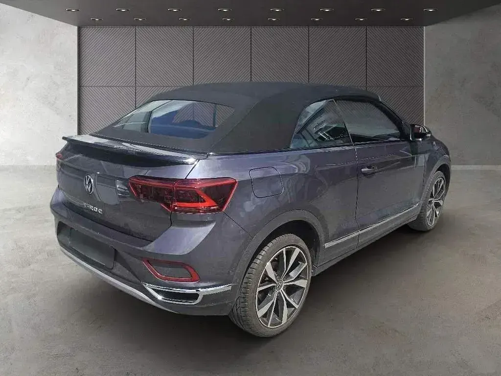 Gebraucht VW T-Roc Cabriolet Style 150 PS (110 kW) 2022 Schwarz Cabrio