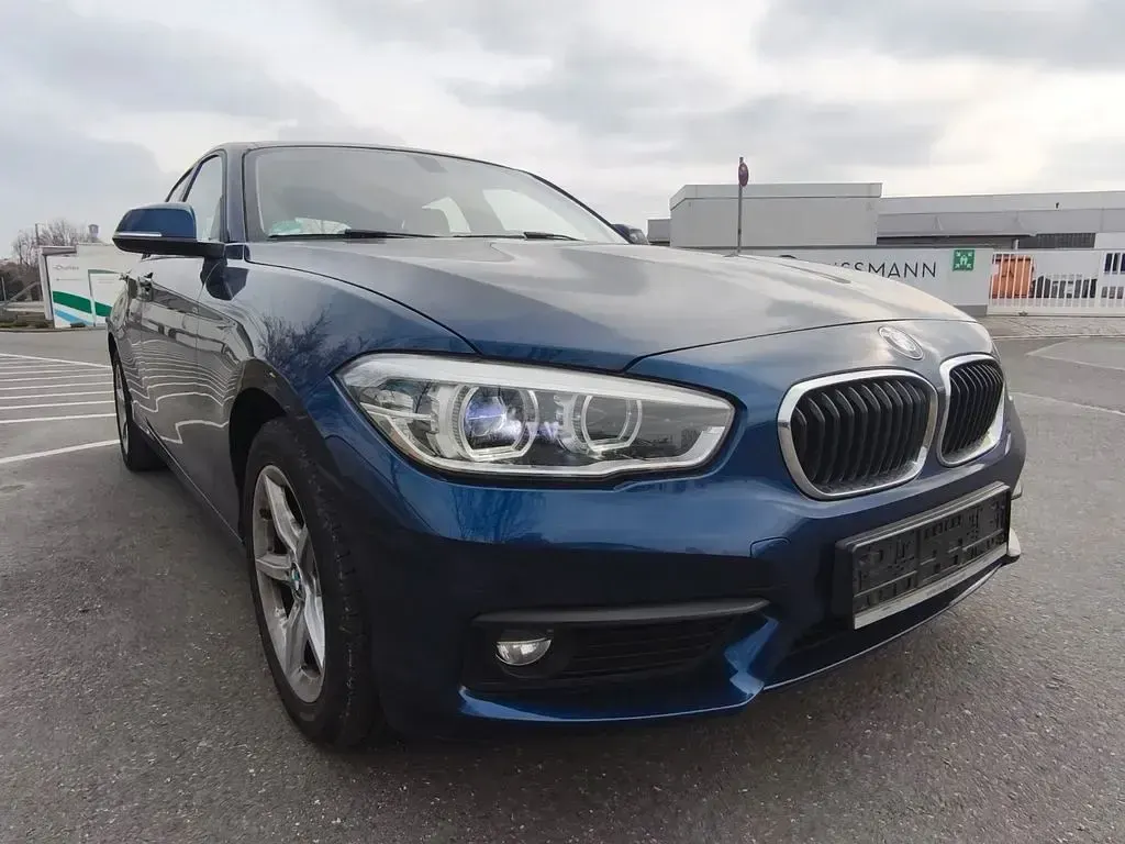Gebraucht BMW 116 Advantage 116 PS (85 kW) 2015 Blau Kleinwagen