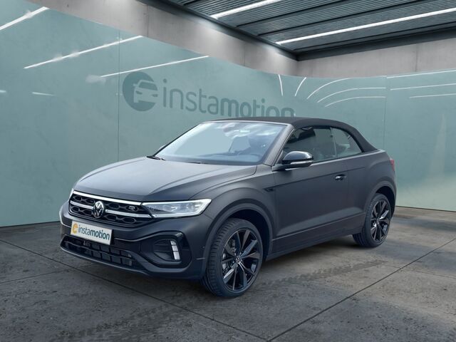Gebraucht VW T-Roc Cabriolet R-line Edition 150 PS (110 kW) 2024 Schwarz Cabrio