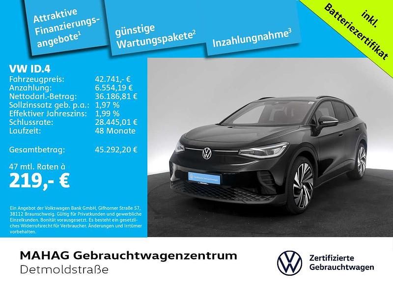 Gebraucht VW ID.4 Pro 210 kW (286 PS) 2025 Grenadillschwarz metallic SUV