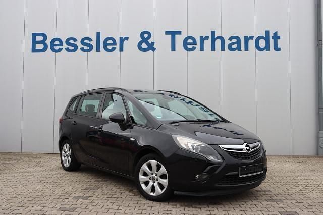 Karbonschw graphitschw midnigh Gebraucht 2015 Opel Zafira Tourer Edition Van / Kleinbus | 7.200 € (Fairer Preis) - Bild 1/4