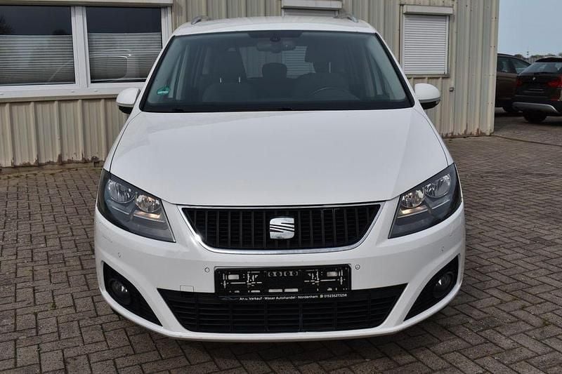 Gebraucht Seat Alhambra Style 140 PS (102 kW) 2012 Weiß Van / Kleinbus