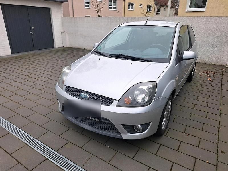 Gebraucht Ford Fiesta ST-Line 69 PS (50 kW) 2008 Silber Kleinwagen