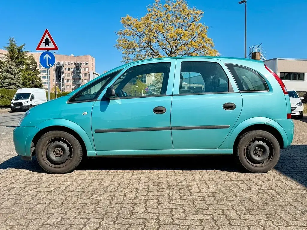 Usata Opel Meriva 87 CV (63 kW) 2003 Verde Monovolume