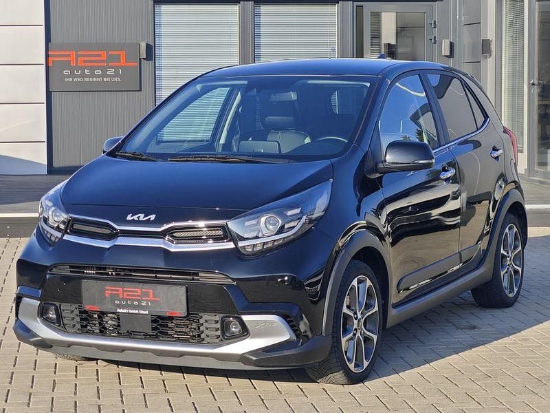 Gebraucht Kia Picanto X-Line 101 PS (74 kW) 2023 Schwarz Kleinwagen