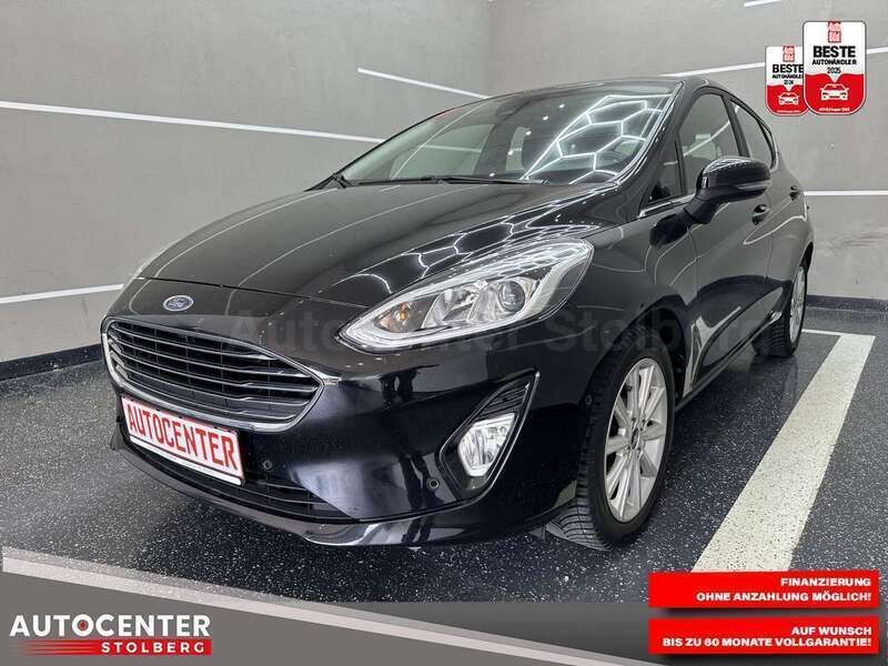 Schwarz Gebraucht 2019 Ford Fiesta Titanium Kleinwagen | 8.900 € (Guter Preis) - Bild 1/3