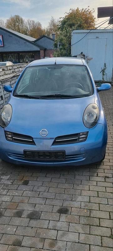 Blau Gebraucht 2005 Nissan Micra Kleinwagen | 750 € (Fairer Preis) - Bild 1/4