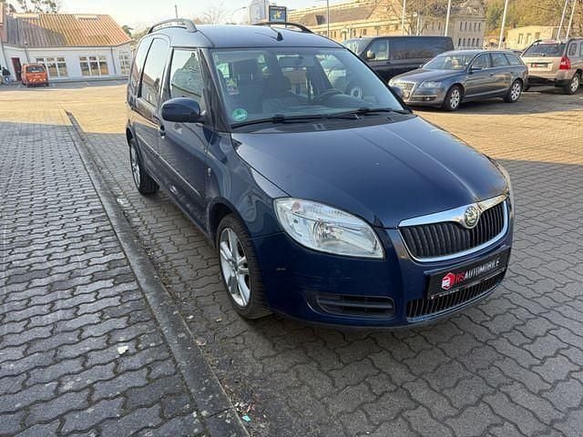 Gebraucht Skoda Roomster Plus Edition 105 PS (77 kW) 2009 Blau Van / Kleinbus