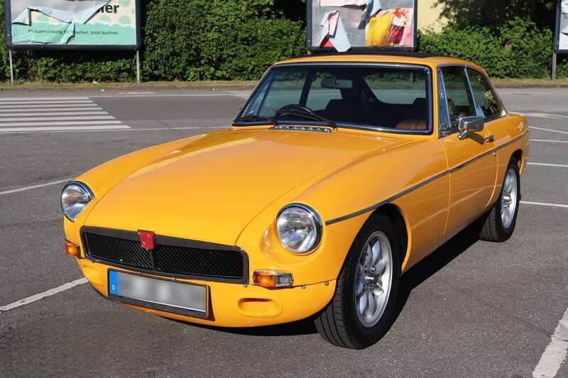 Gelb Gebraucht 1978 MG B GT Coupé | 21.500 € - Bild 1/4