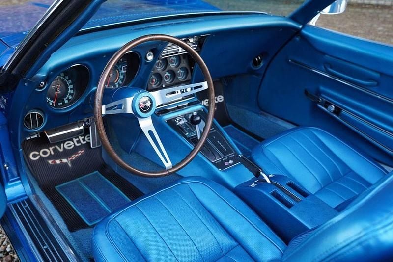 Gebraucht Corvette C3 1968 Blau Cabrio