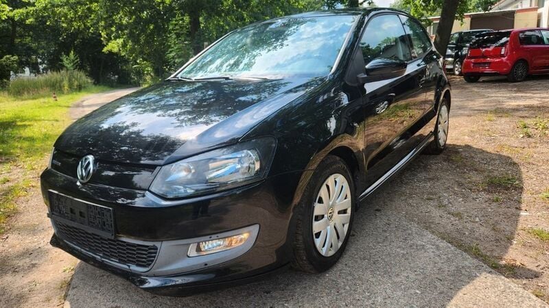 Gebraucht VW Polo Trendline 75 PS (55 kW) 2010 Schwarz Limousine