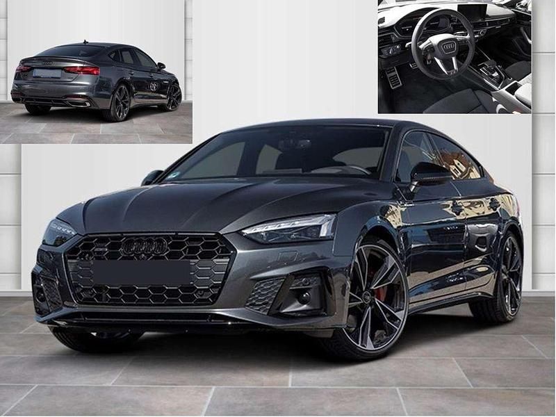 Grau Gebraucht 2022 Audi A5 S-Line Coupé | 42.490 € (Teuer) - Bild 1/4