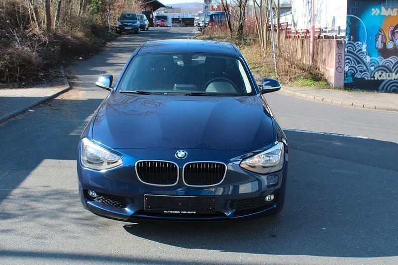 Gebraucht BMW 116 Efficient Dynamics 116 PS (85 kW) 2012 Blau Kleinwagen