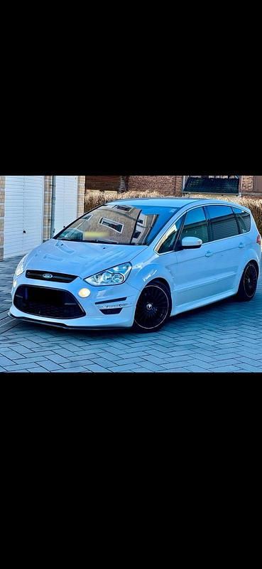 Gebraucht Ford S-MAX ST-Line 163 PS (119 kW) 2014 Weiß Van / Kleinbus