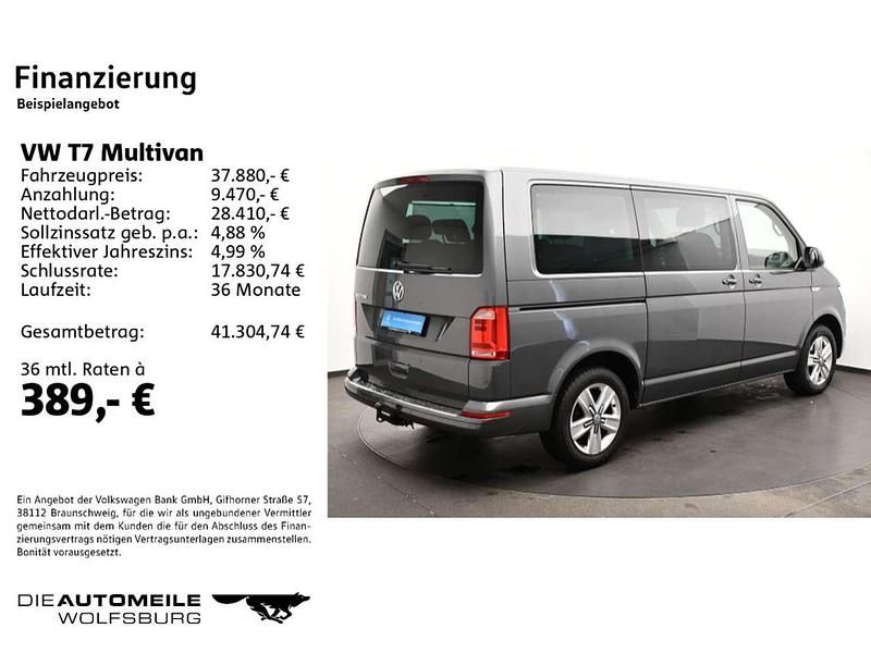 Gebraucht VW Multivan Comfortline 150 PS (110 kW) 2019 Indiumgrau metallic Van