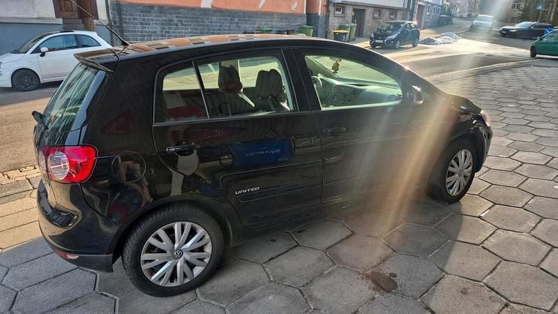 Gebraucht VW Golf VI United 2008 Schwarz Kleinwagen