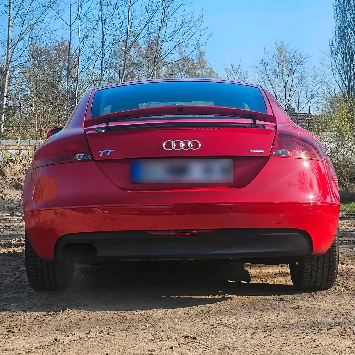 Gebraucht Audi TT 200 PS (147 kW) 2008 Rot Coupé