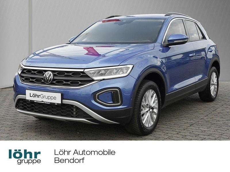 Ravennablau metallic Gebraucht 2022 VW T-Roc Life SUV | 26.480 € (Fairer Preis) - Bild 1/4