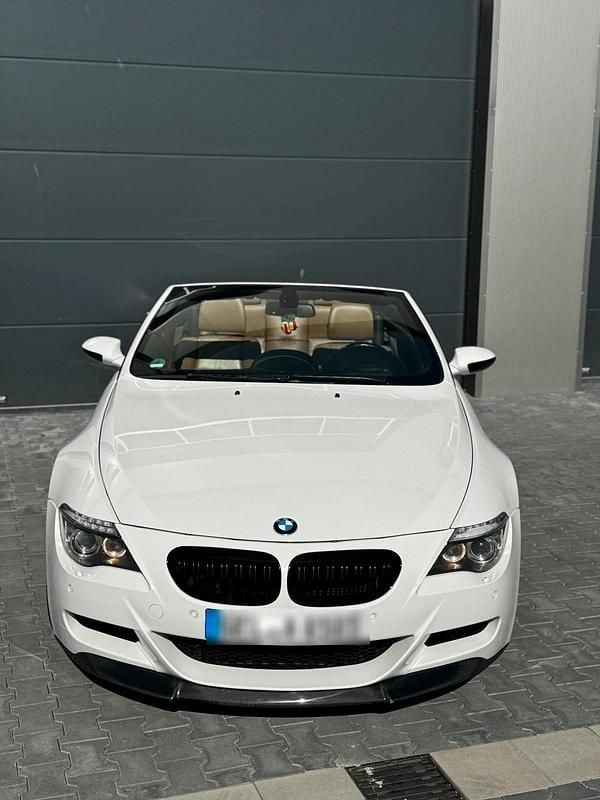 Weiß Gebraucht 2008 BMW M6 Cabriolet Cabrio | 25.299 € (Superpreis) - Bild 1/4