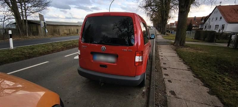 Gebraucht VW Caddy 105 PS (77 kW) 2006 Rot Van / Kleinbus