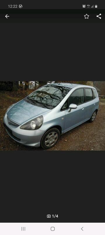 Blau Gebraucht 2006 Honda Jazz Kleinwagen | 2.000 € - Bild 1/2