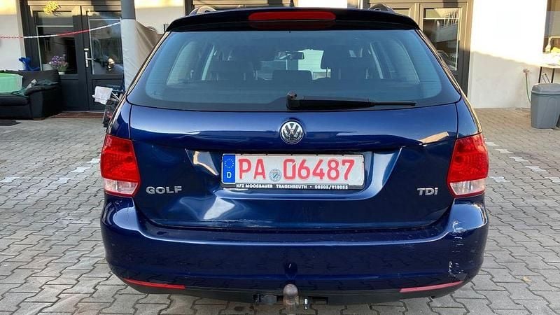 Gebraucht VW Golf VI 105 PS (77 kW) 2008 Blau Kleinwagen